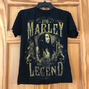 Used men’s Zion Rootswear Bob Marley T-shirt